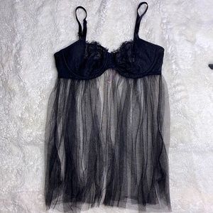 VS lace babydoll lingerie